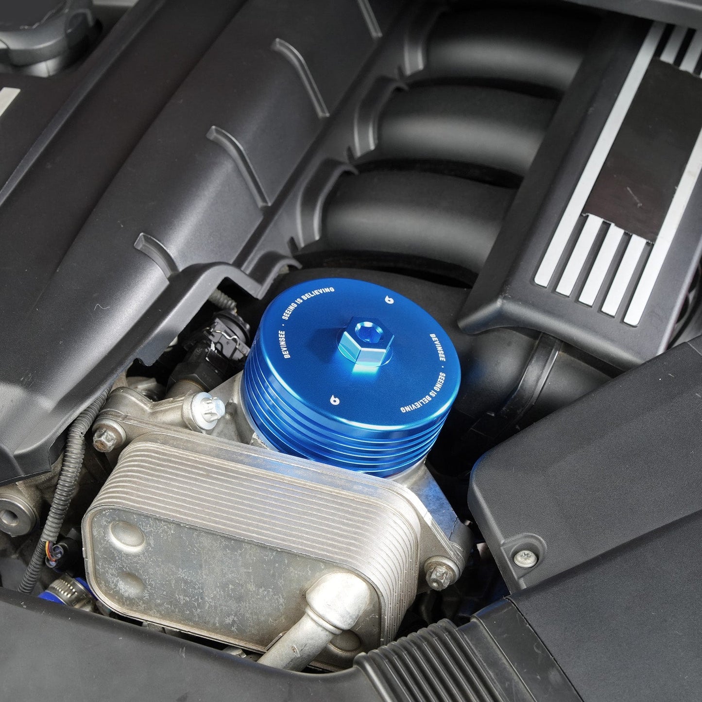 Aluminum Oil Filter Housing Cap for BMW N54/N55/S55/N20 Engines