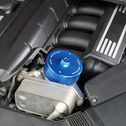 Aluminum Oil Filter Housing Cap for BMW N54/N55/S55/N20 Engines