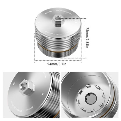 Aluminum Oil Filter Housing Cap for BMW N54/N55/S55/N20 Engines
