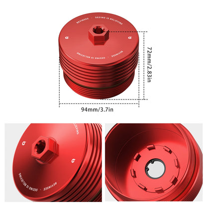 Aluminum Oil Filter Housing Cap for BMW N54/N55/S55/N20 Engines
